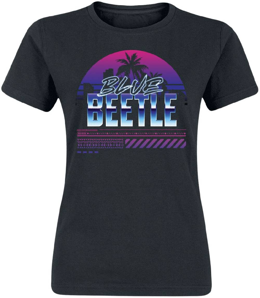 EMP "Palm Sunset" T-Shirt schwarz von Blue Beetle