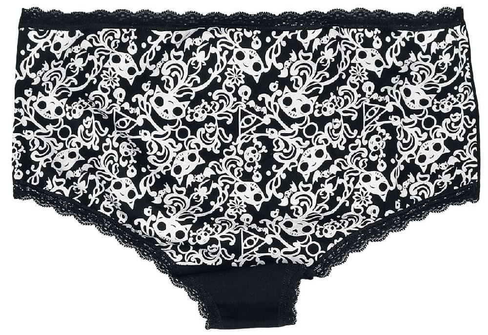 EMP Panty-Set Schwarz Von Gothicana By EMP