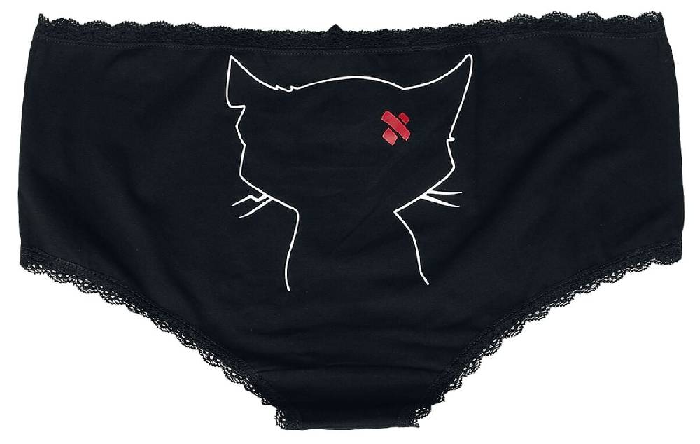 EMP Panty-Set Schwarz Von Gothicana By EMP