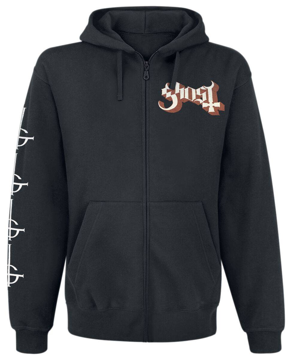 EMP "Papa Ring" Kapuzenjacke schwarz von Ghost