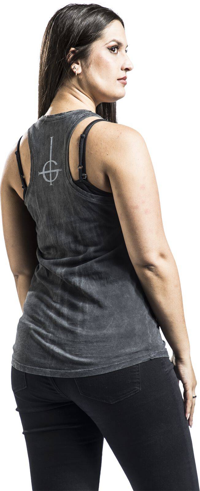 EMP "Papa Ring" Top Anthrazit Von Ghost