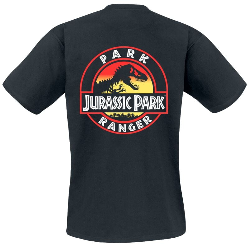 EMP "Park Ranger" T-Shirt Schwarz Von Jurassic Park