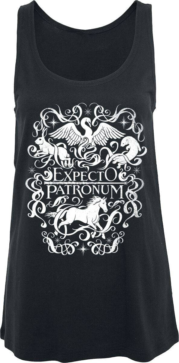 EMP "Patronus" Top schwarz von Harry Potter
