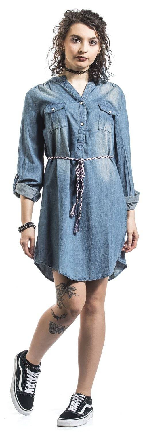 EMP "Patty" Bluse Blau Von Hailys