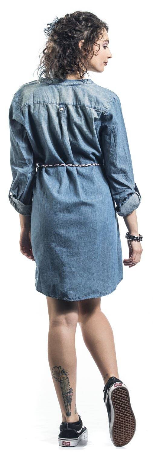 EMP "Patty" Bluse Blau Von Hailys