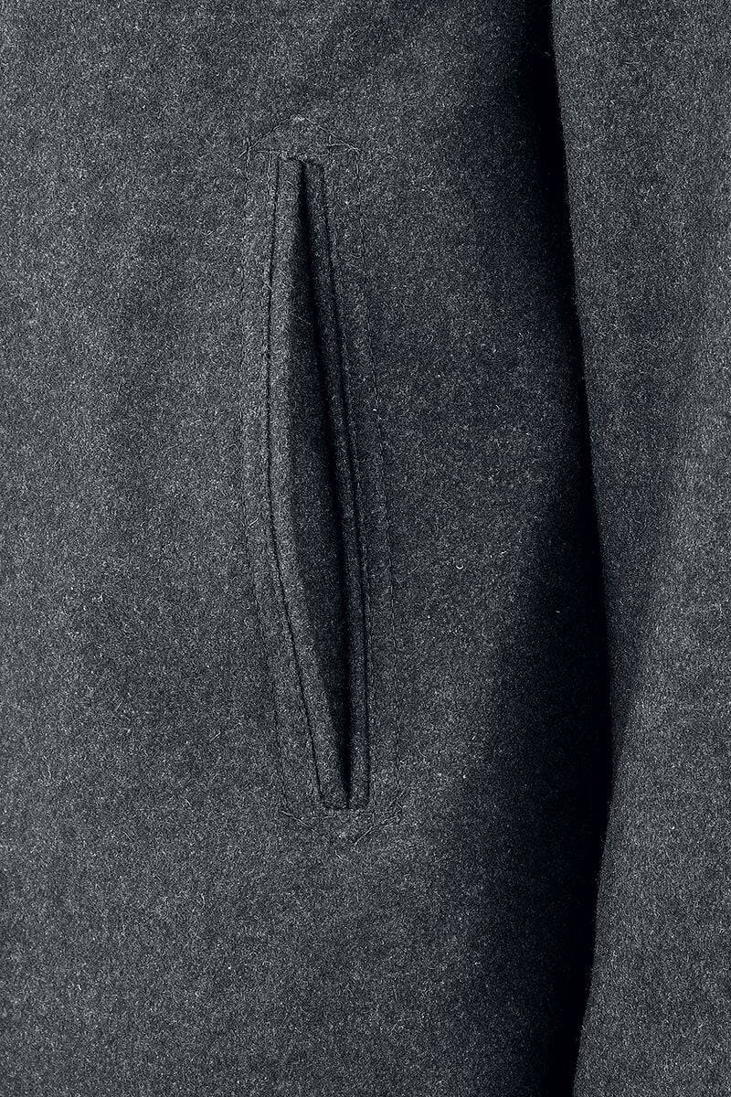 EMP "Pea Coat" Uniformjacke Anthrazit Von Brandit
