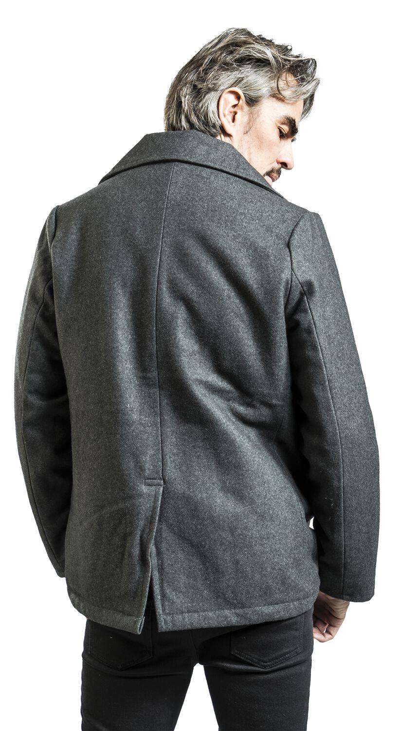 EMP "Pea Coat" Uniformjacke Anthrazit Von Brandit