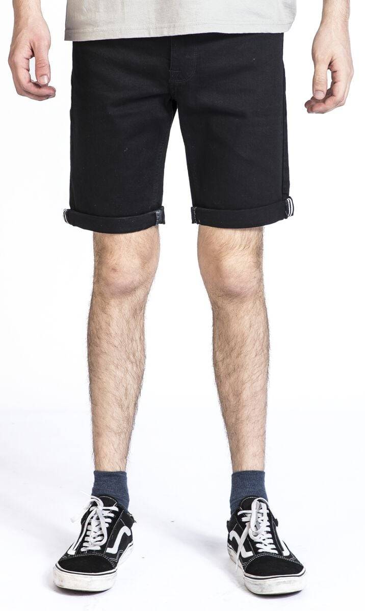 EMP "Pete Skinny Shorts" Short Schwarz Von Chet Rock