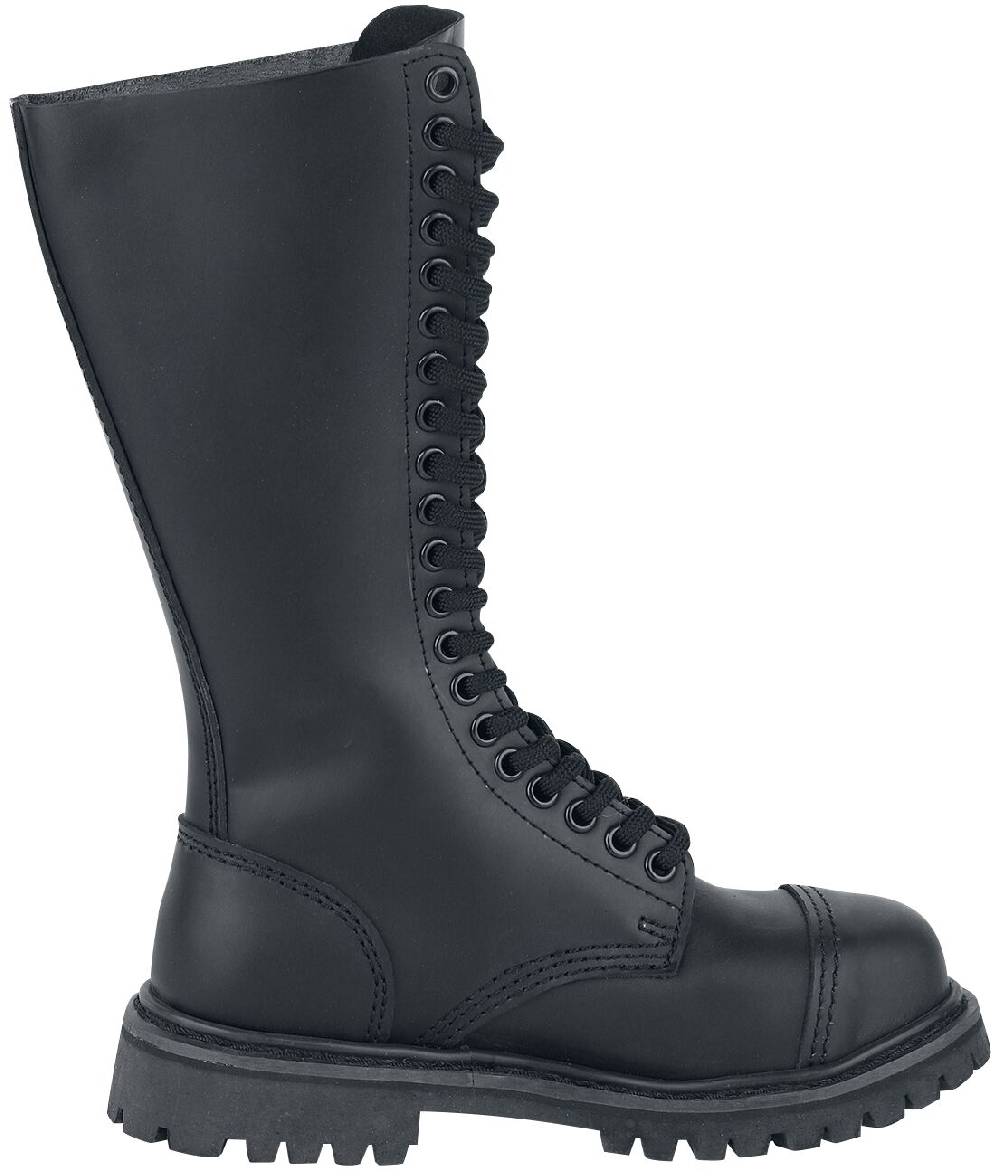EMP "Phantom 20-Loch" Stiefel Schwarz Von Brandit