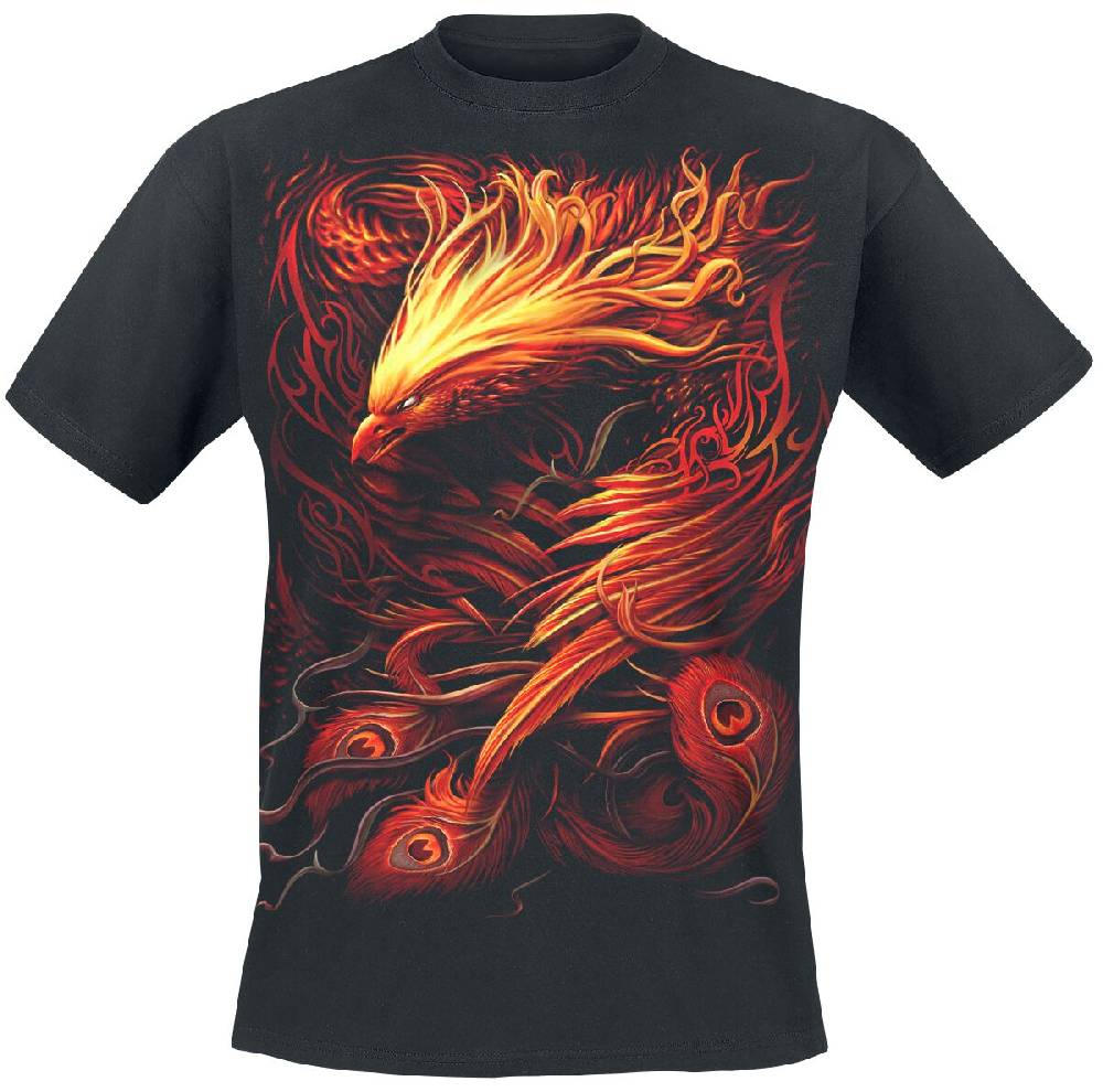 EMP "Phoenix Arisen" T-Shirt schwarz von Spiral