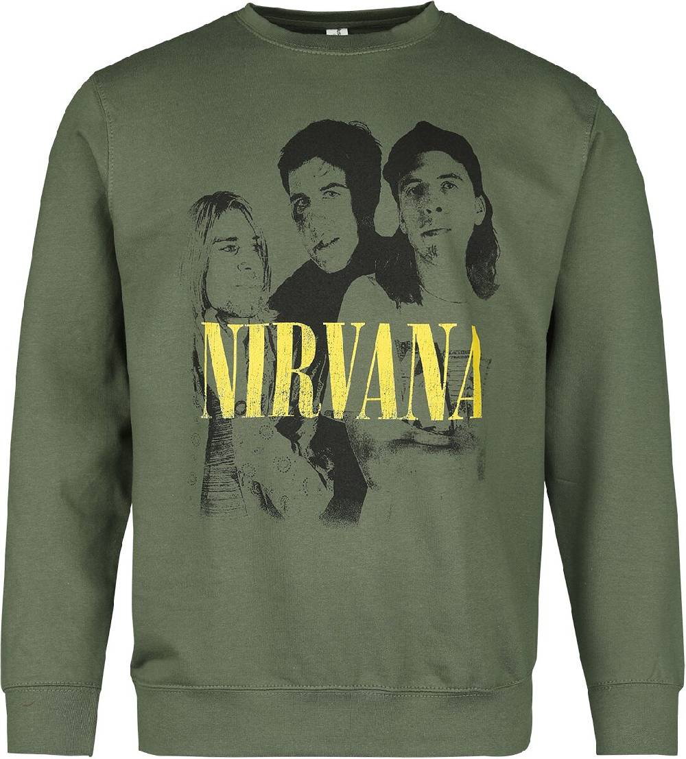 EMP "Photo" Langarmshirt grün von Nirvana