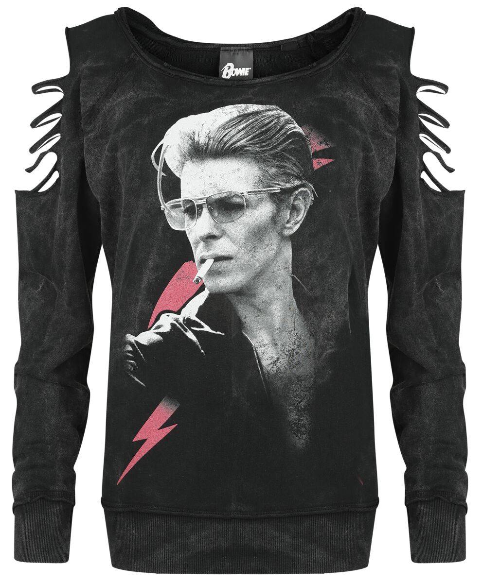 EMP "Photo" Sweatshirt Schwarz Von David Bowie