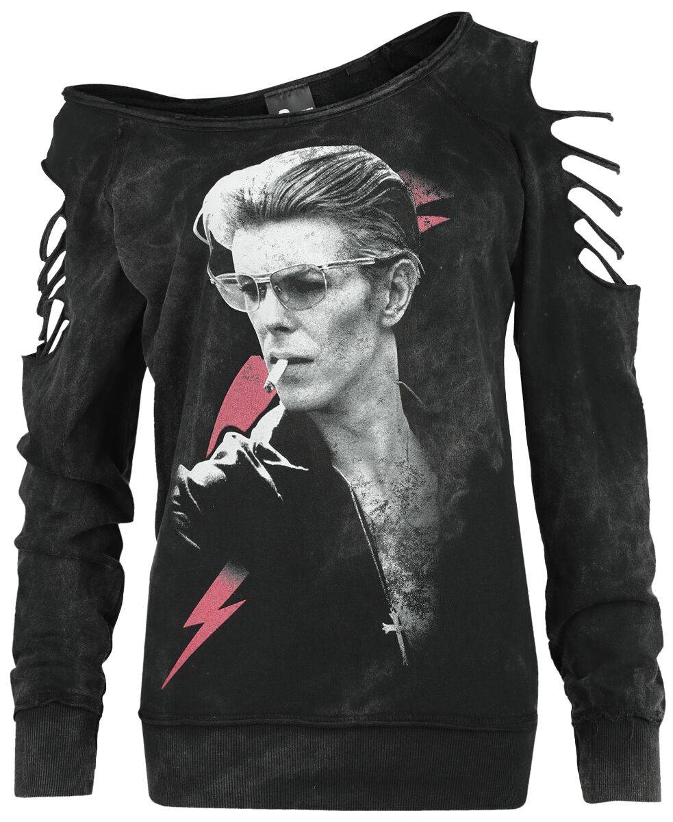 EMP "Photo" Sweatshirt schwarz von David Bowie