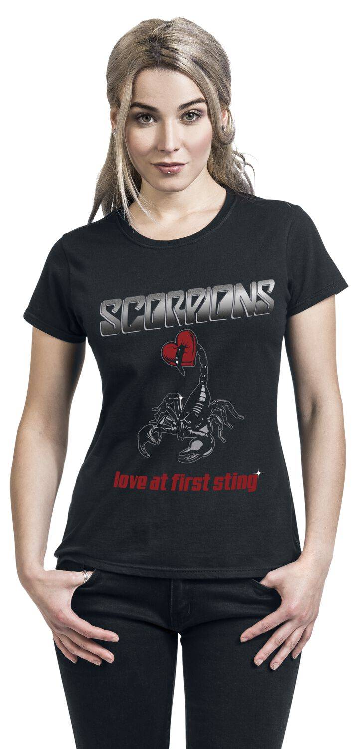 EMP "Pierced Heart" T-Shirt Schwarz Von Scorpions