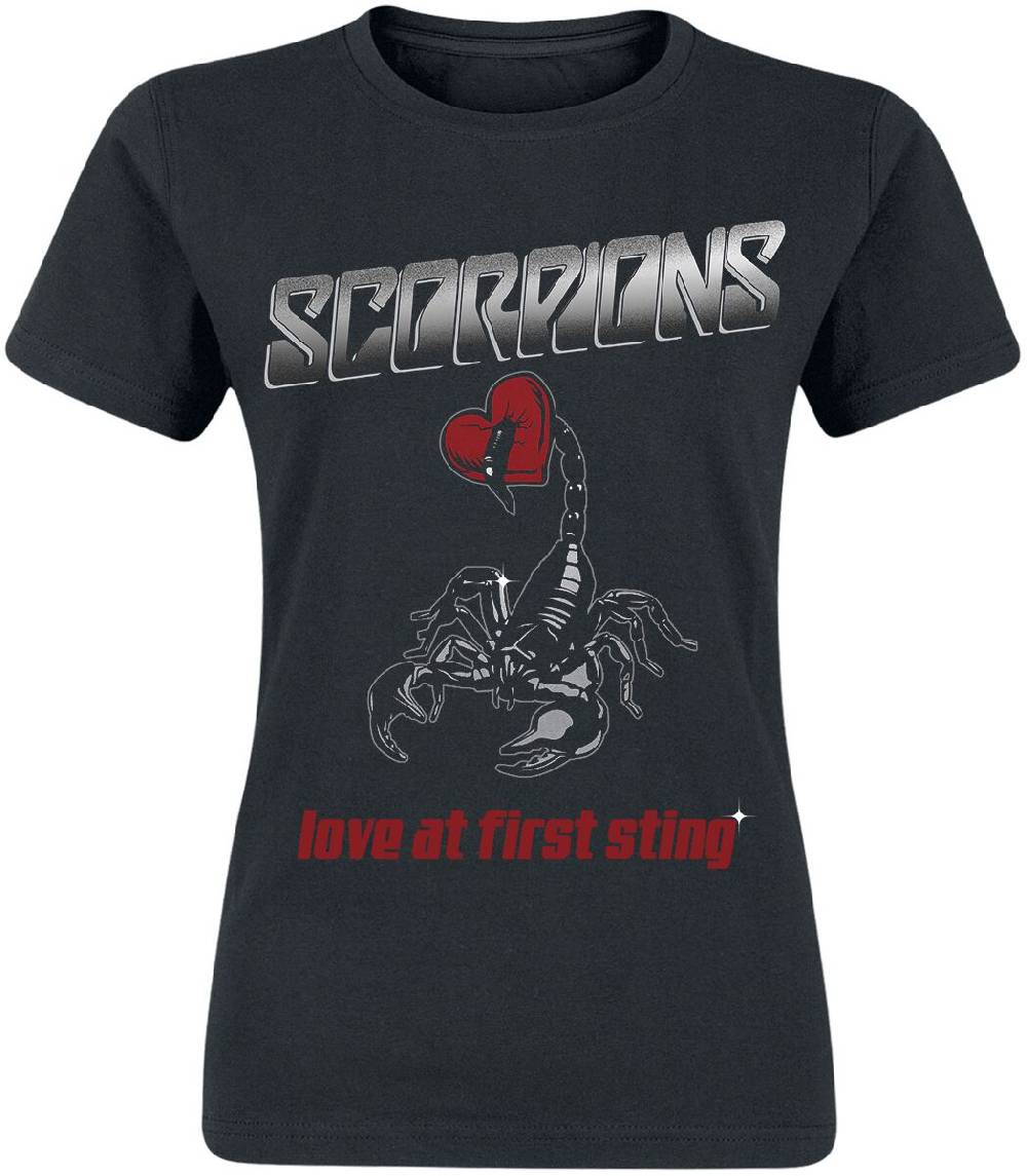 EMP "Pierced Heart" T-Shirt schwarz von Scorpions