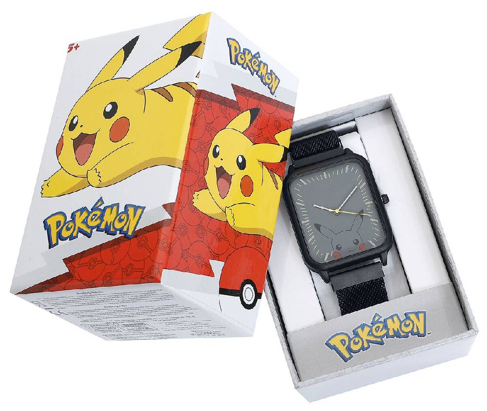 EMP "Pikachu" Armbanduhren Schwarz Von Pokémon