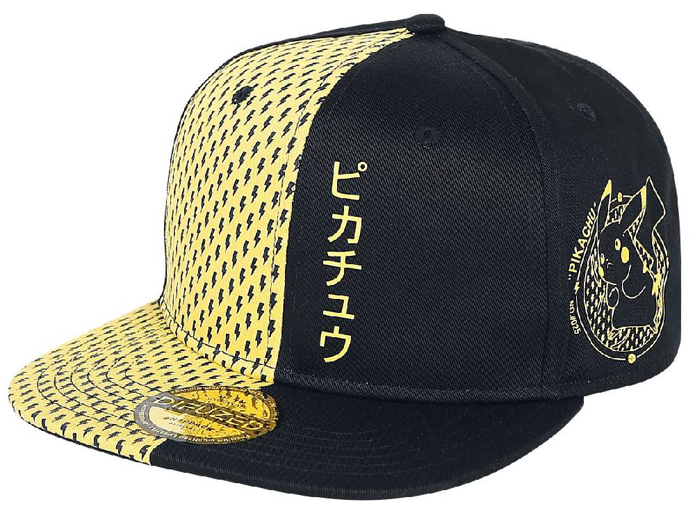 EMP "Pikachu" Cap schwarz/gelb von Pokémon