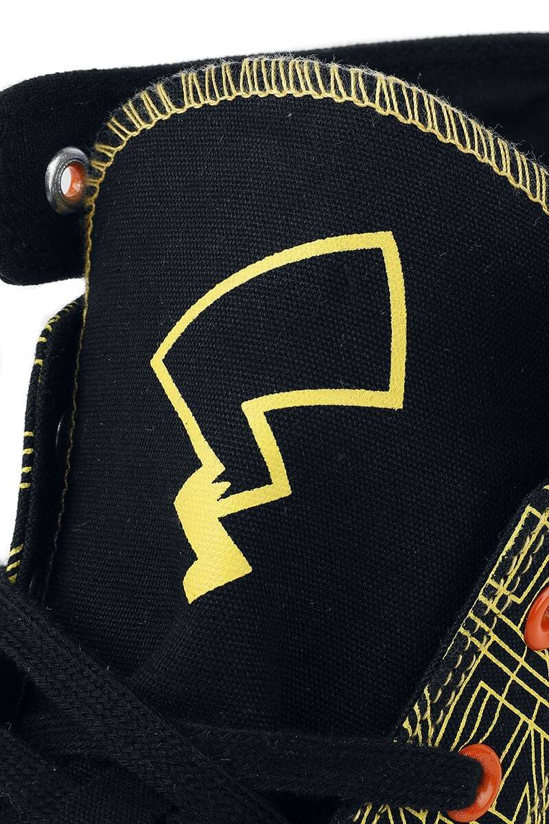 EMP "Pikachu" Sneaker High Schwarz Von Pokémon