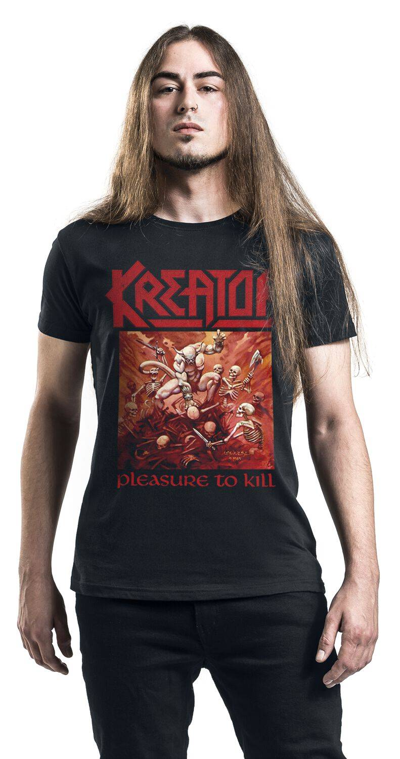 EMP "Pleasure To Kill" T-Shirt Schwarz Von Kreator