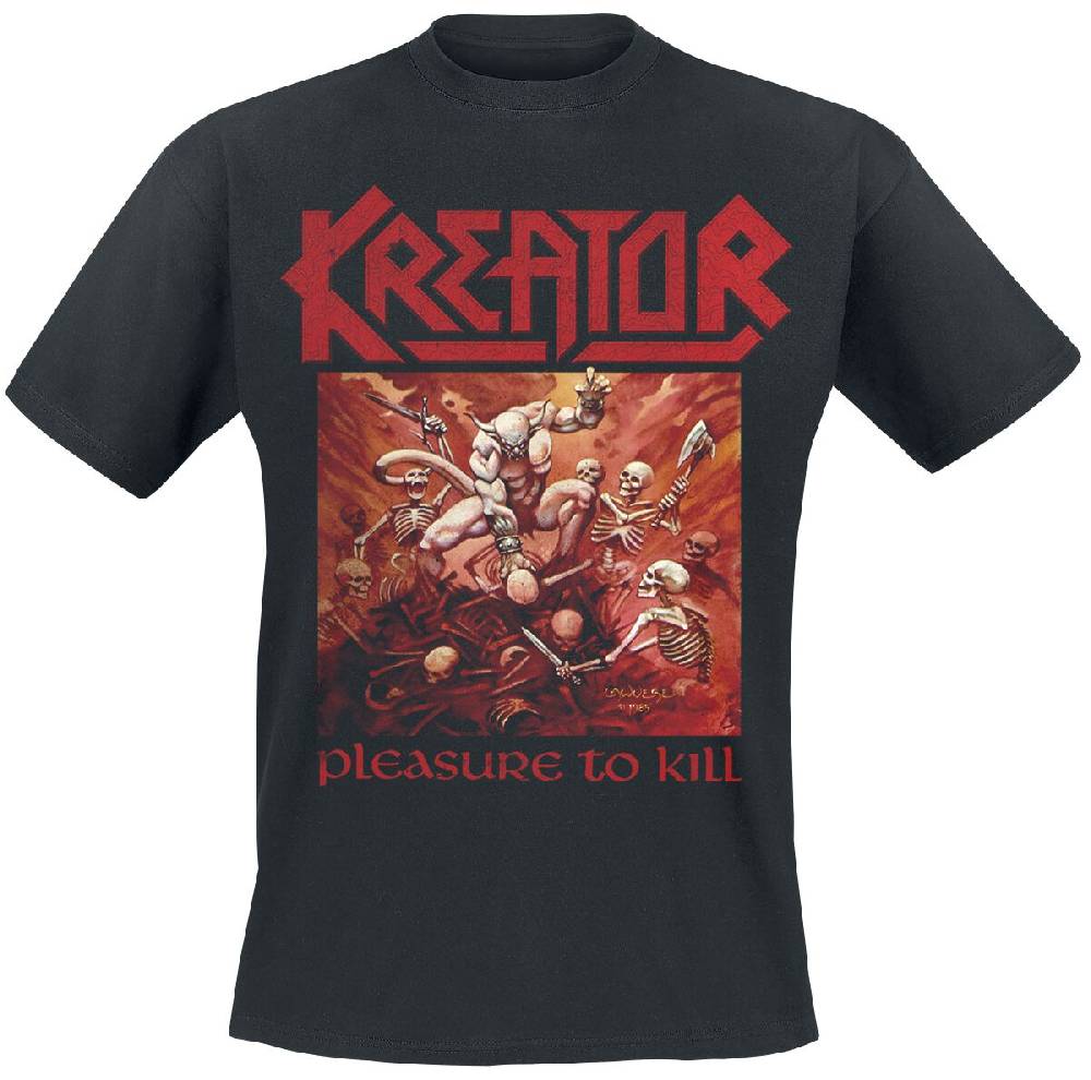 EMP "Pleasure To Kill" T-Shirt schwarz von Kreator