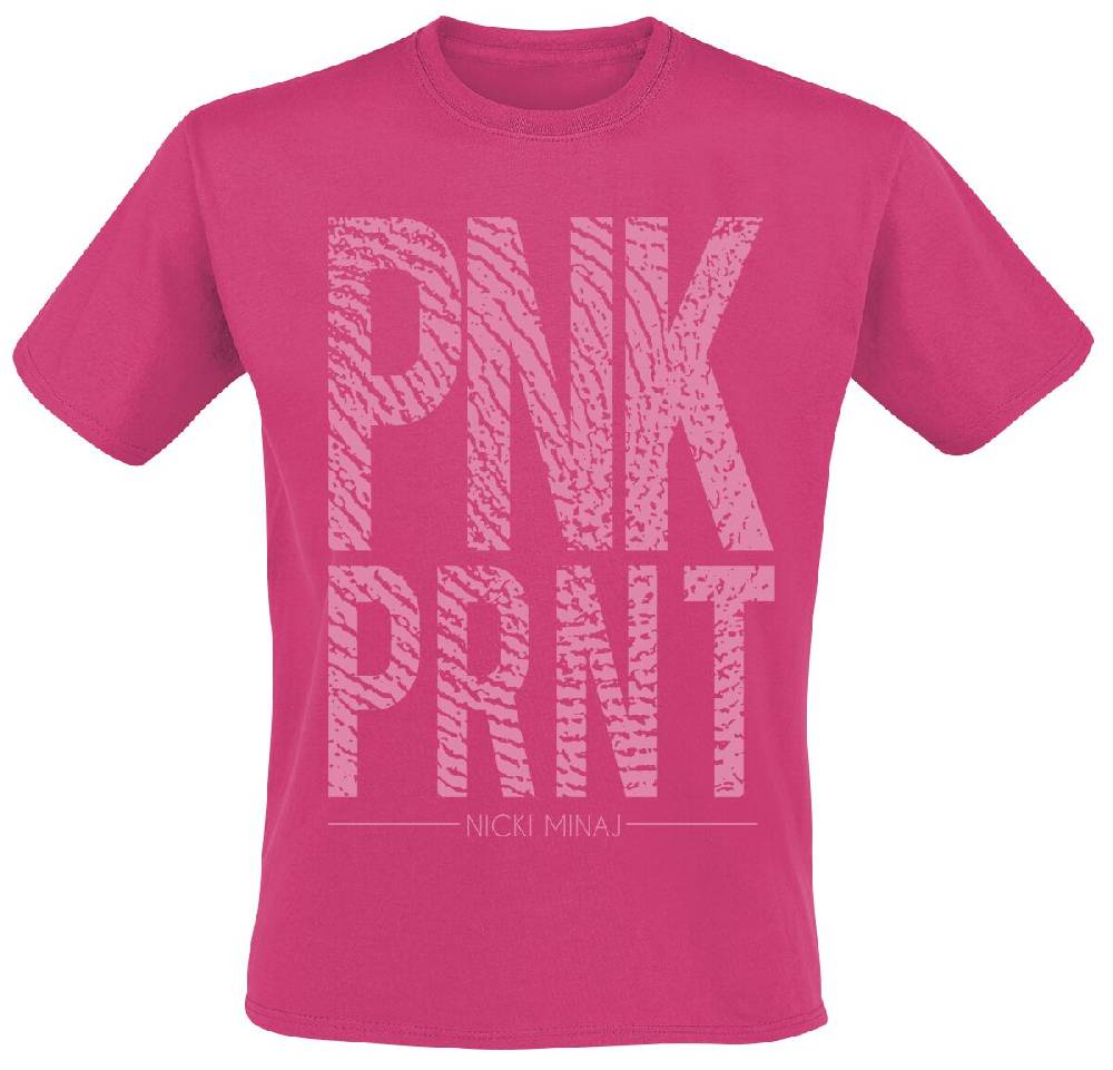 EMP "Pnk Prnt" T-Shirt pink von Nicki Minaj