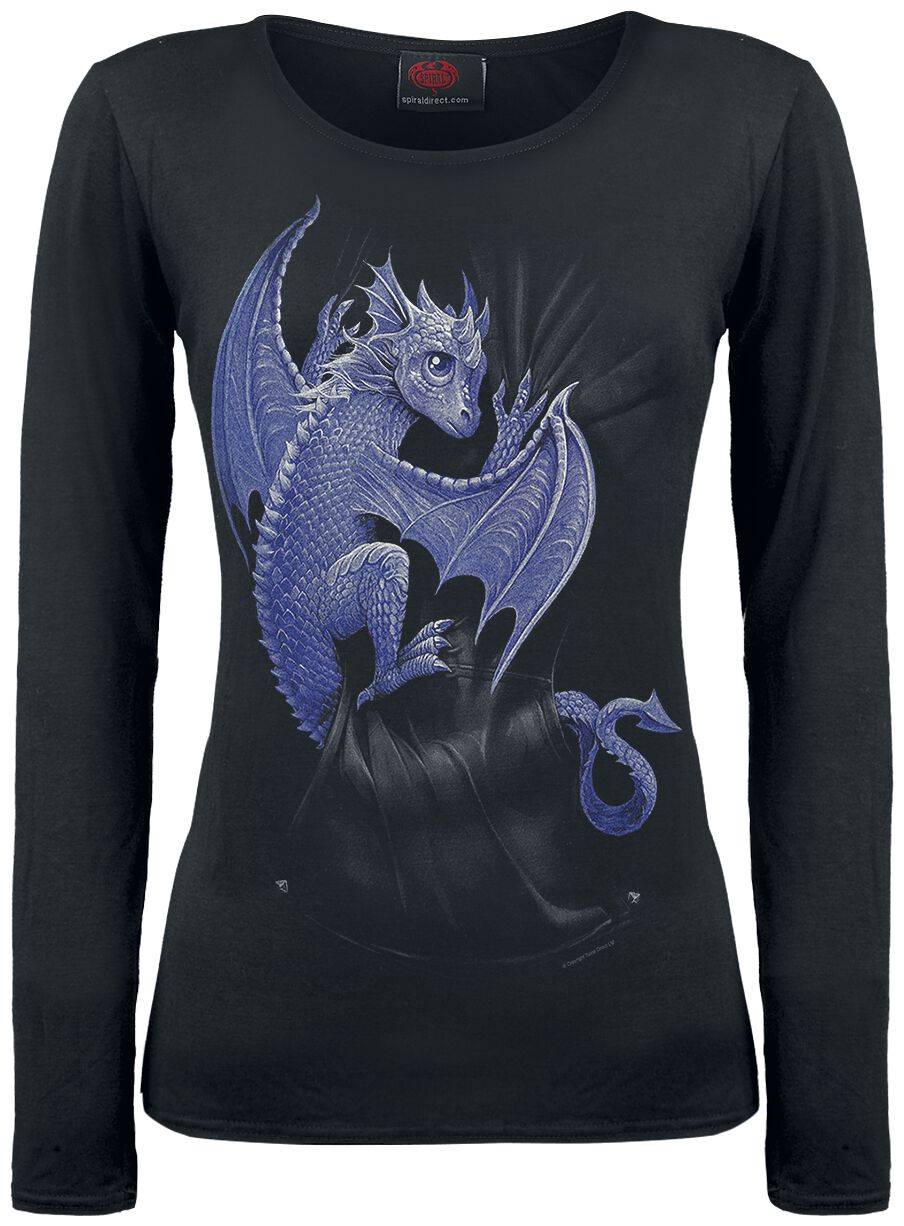 EMP "Pocket Dragon" Langarmshirt schwarz von Spiral