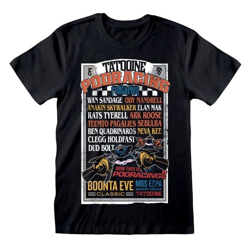 EMP "Podracing" T-Shirt schwarz von Star Wars