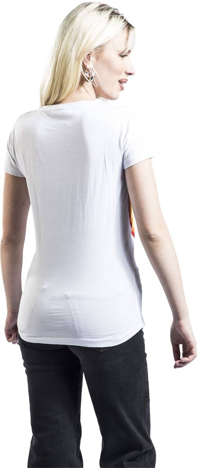 EMP "Pong - Pride Rainbow" T-Shirt Weiß Von Atari