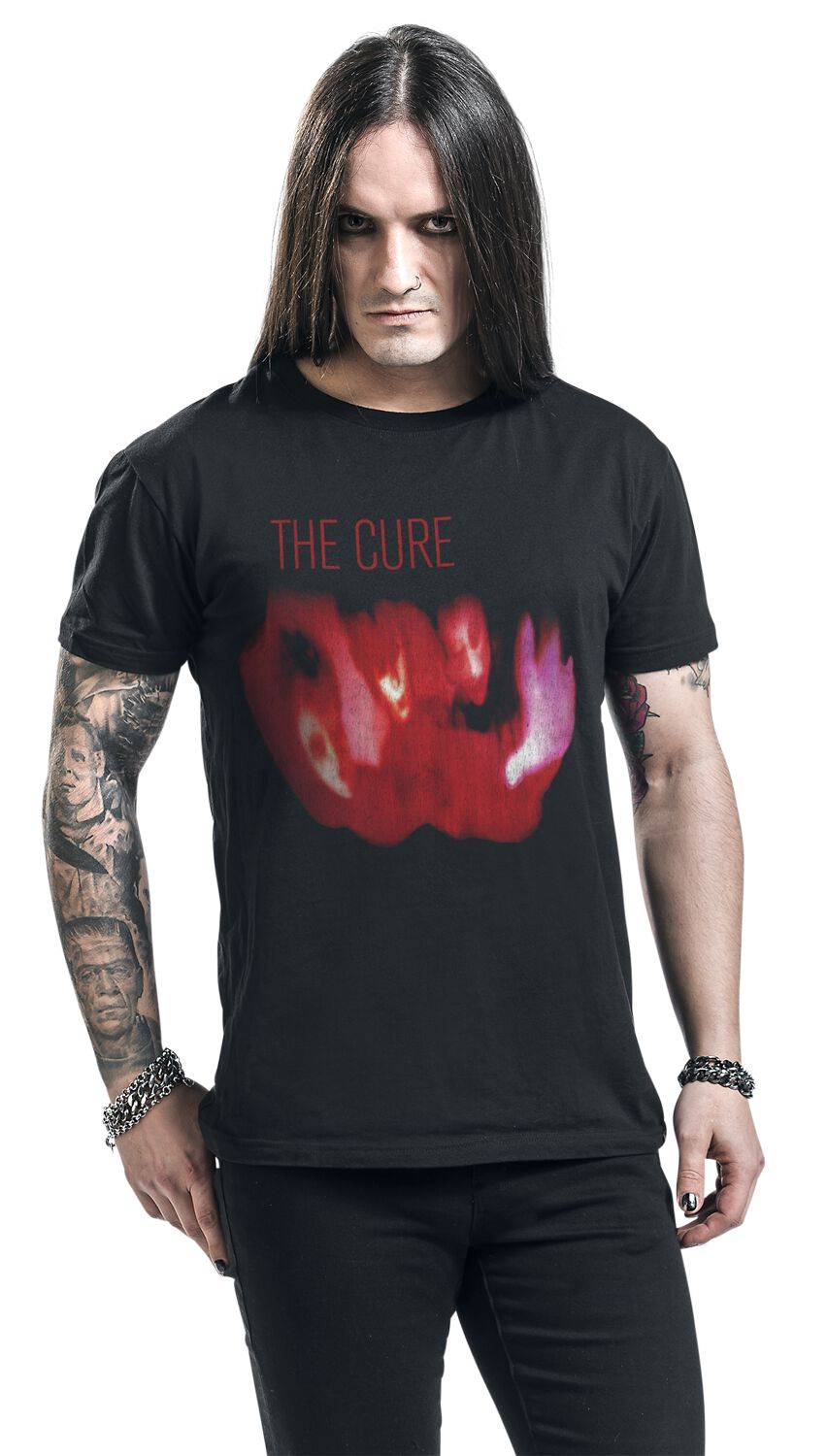 EMP "Pornography 1982" T-Shirt Schwarz Von The Cure