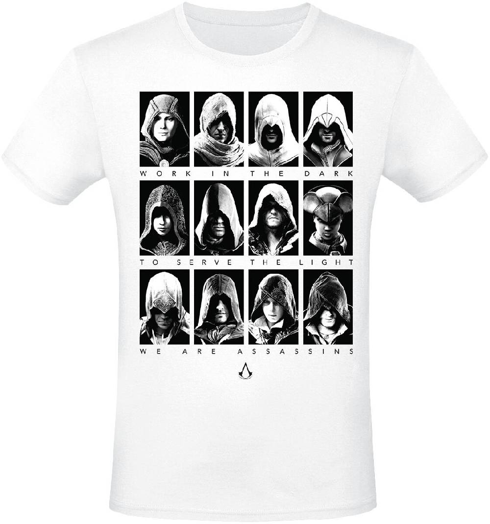 EMP "Portraits" T-Shirt weiß von Assassin's Creed