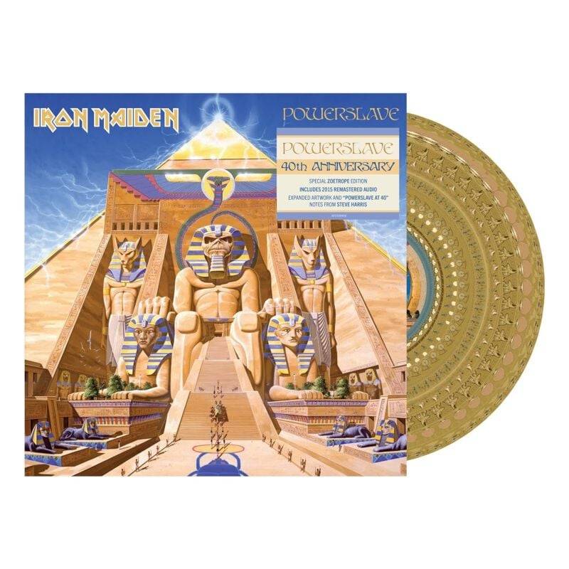 EMP "Powerslave" LP von Iron Maiden