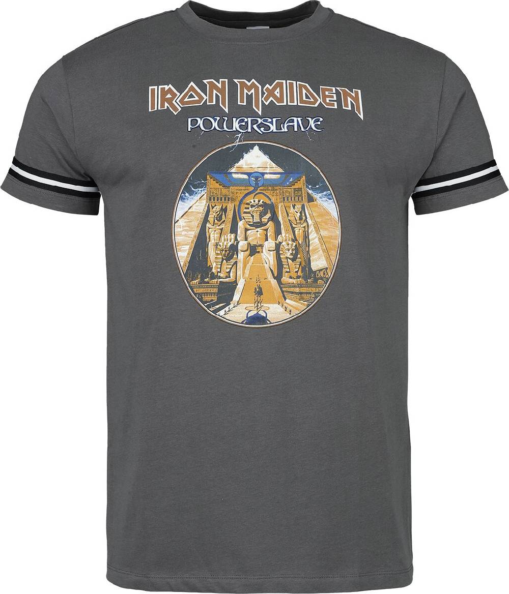 EMP "Powerslave" T-Shirt grau von Iron Maiden