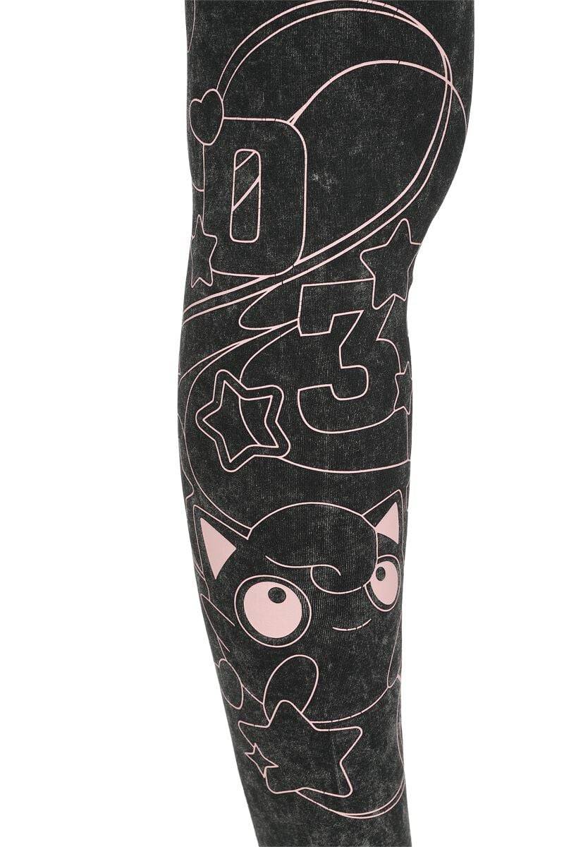 EMP "Pummeluff - 039" Leggings Schwarz Von Pokémon