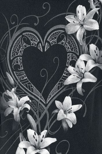 EMP "Pure Of Heart" Kapuzenjacke Schwarz Von Spiral