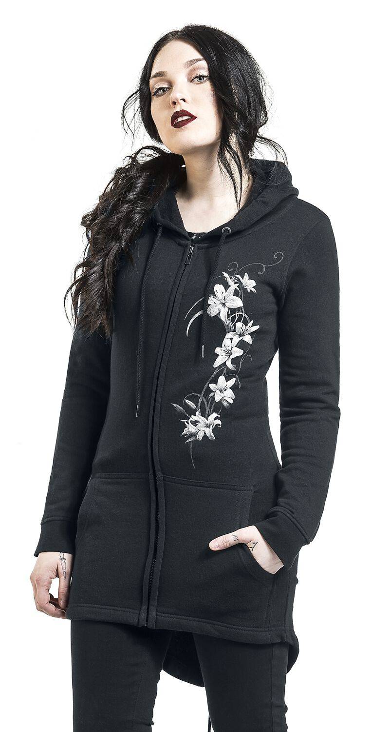 EMP "Pure Of Heart" Kapuzenjacke Schwarz Von Spiral