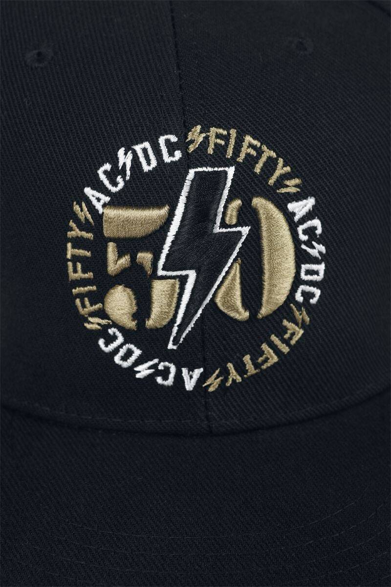 EMP "PWR UP - Fifty Hipster" Cap Schwarz Von AC/DC