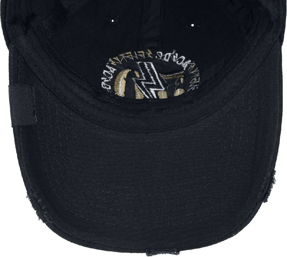 EMP "PWR UP - Fifty Used" Cap Schwarz Von AC/DC