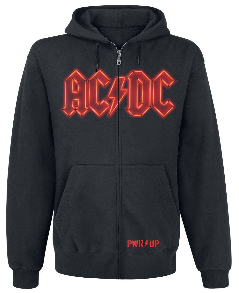 EMP "PWR Up" Kapuzenjacke schwarz von AC/DC