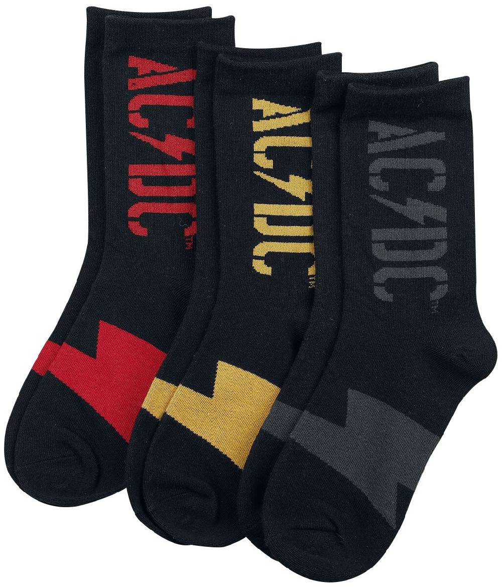 EMP "PWR UP - Logo" Socken multicolor von AC/DC