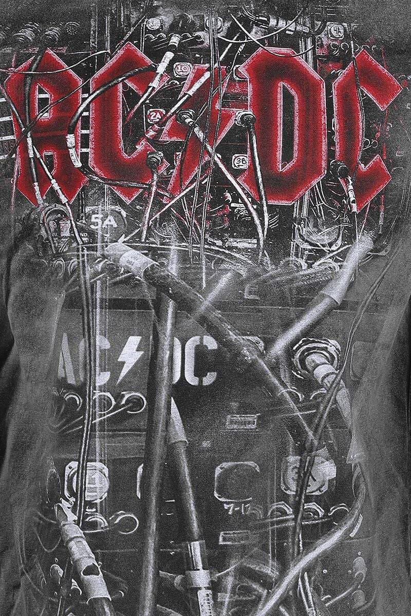 EMP "PWR Wires" T-Shirt Grau Von AC/DC