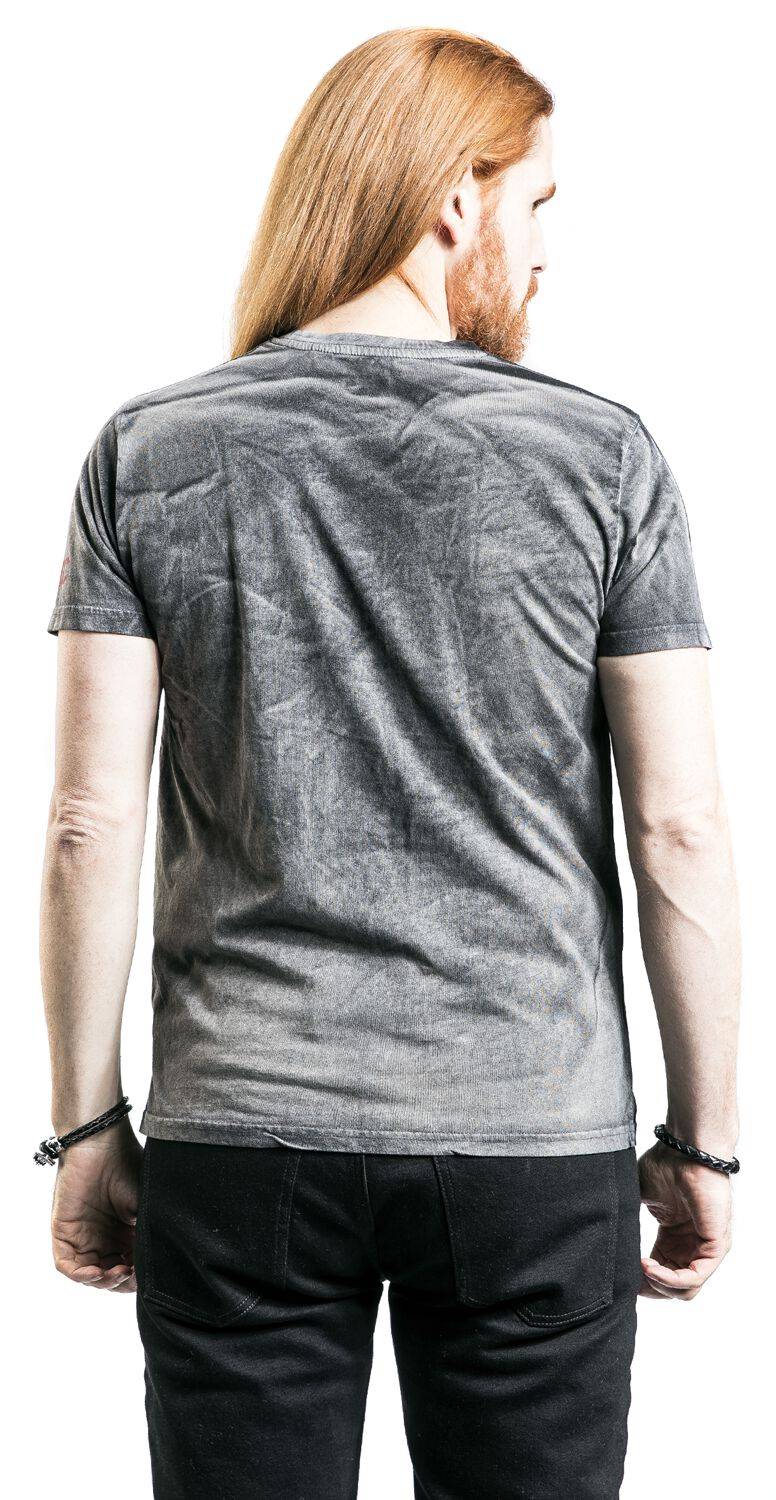 EMP "PWR Wires" T-Shirt Grau Von AC/DC