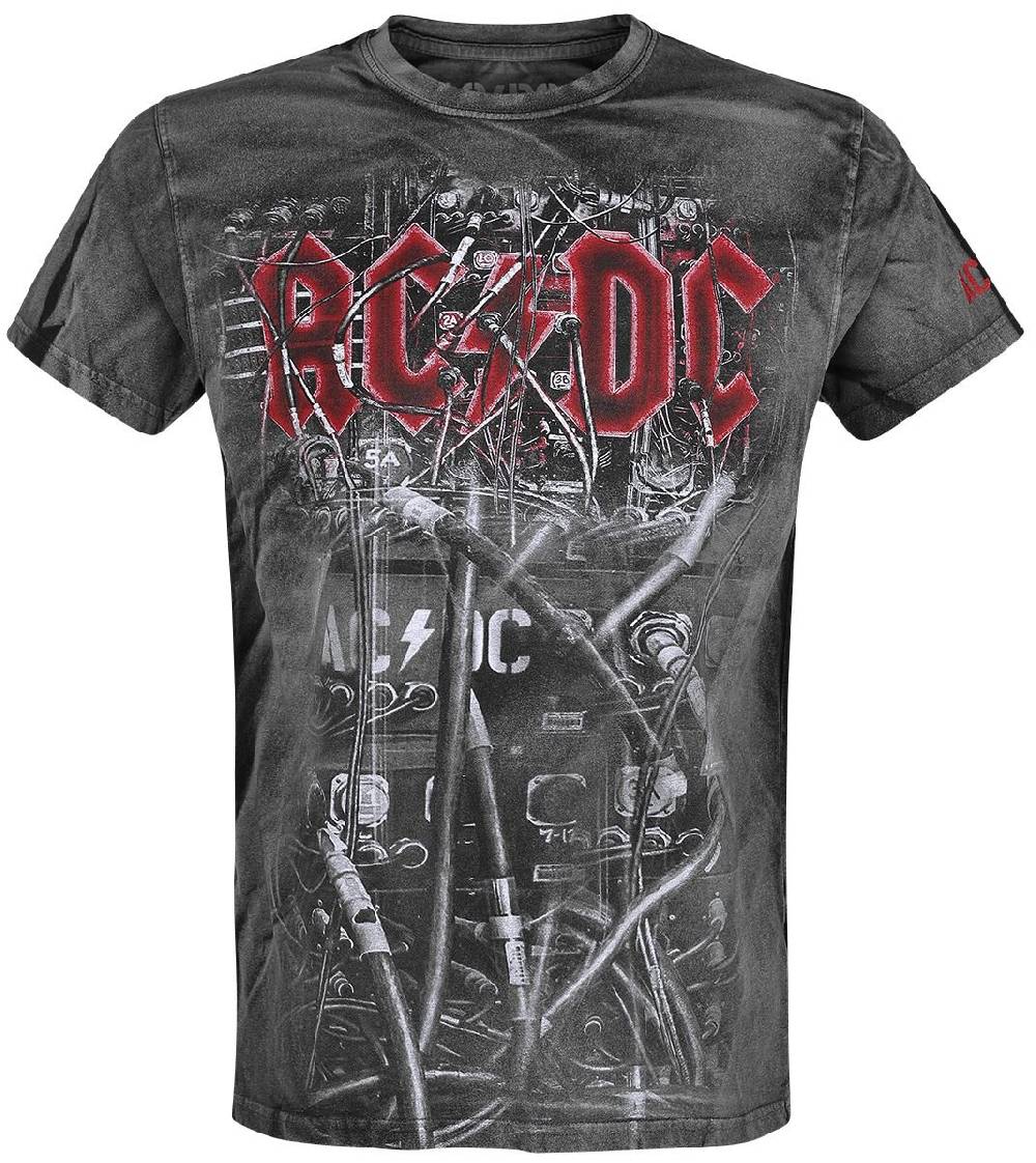 EMP "PWR Wires" T-Shirt grau von AC/DC