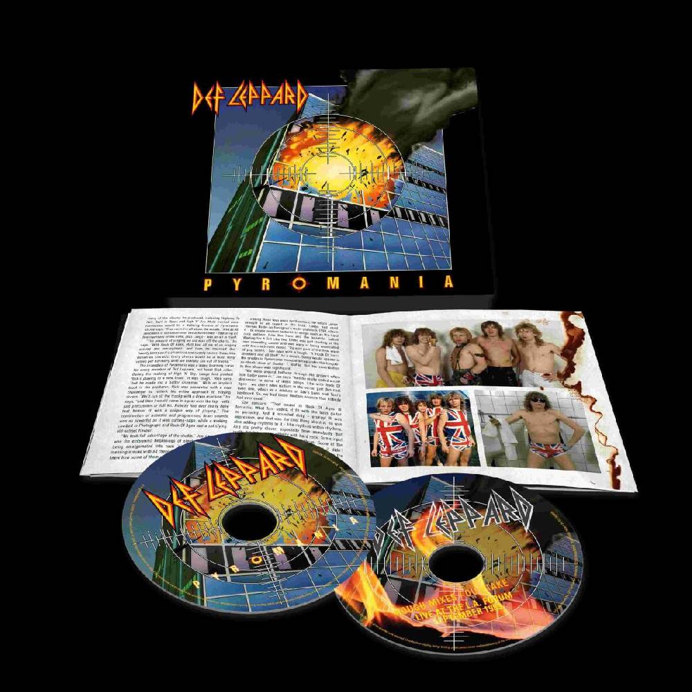 EMP "Pyromania" CD von Def Leppard