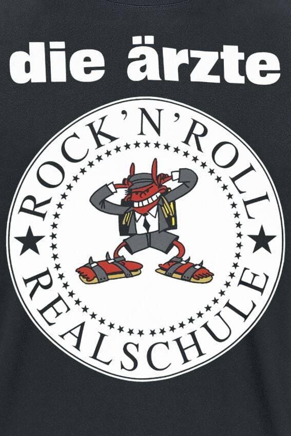 EMP "R'n'R Realschule" T-Shirt Schwarz Von Die Ärzte