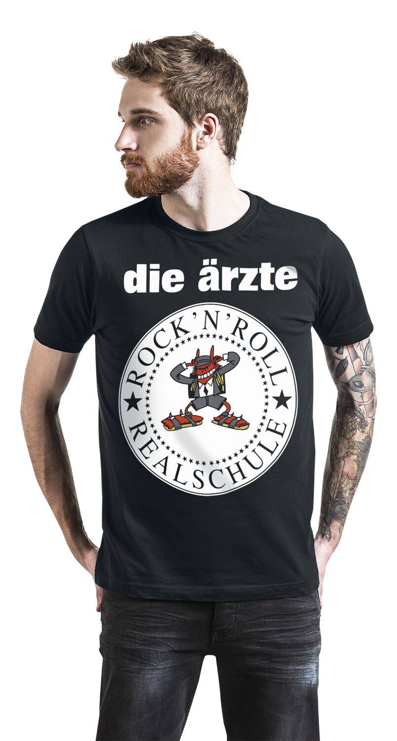 EMP "R'n'R Realschule" T-Shirt Schwarz Von Die Ärzte