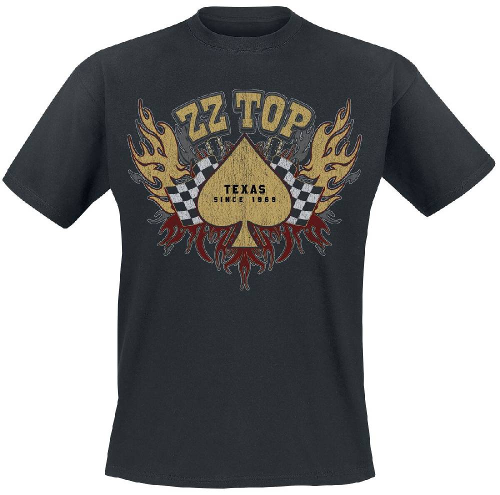EMP "Race Flag" T-Shirt schwarz von ZZ Top