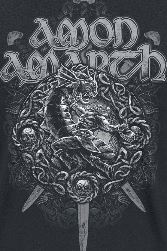 EMP "Ragnarok" T-Shirt Schwarz Von Amon Amarth