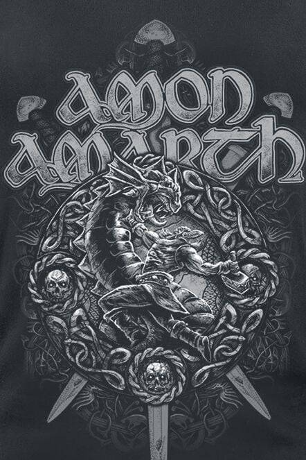 EMP "Ragnarok" Top Schwarz Von Amon Amarth