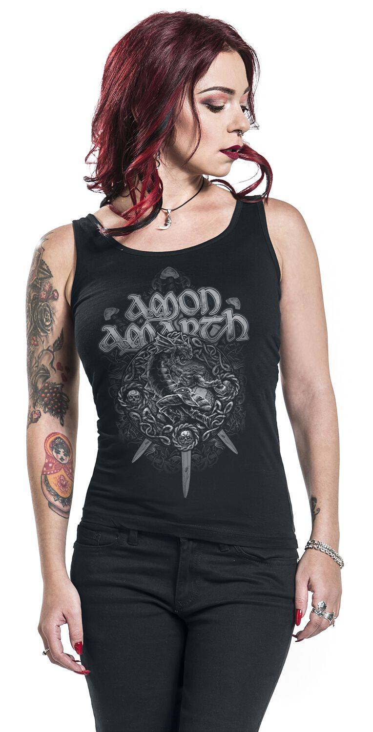 EMP "Ragnarok" Top Schwarz Von Amon Amarth