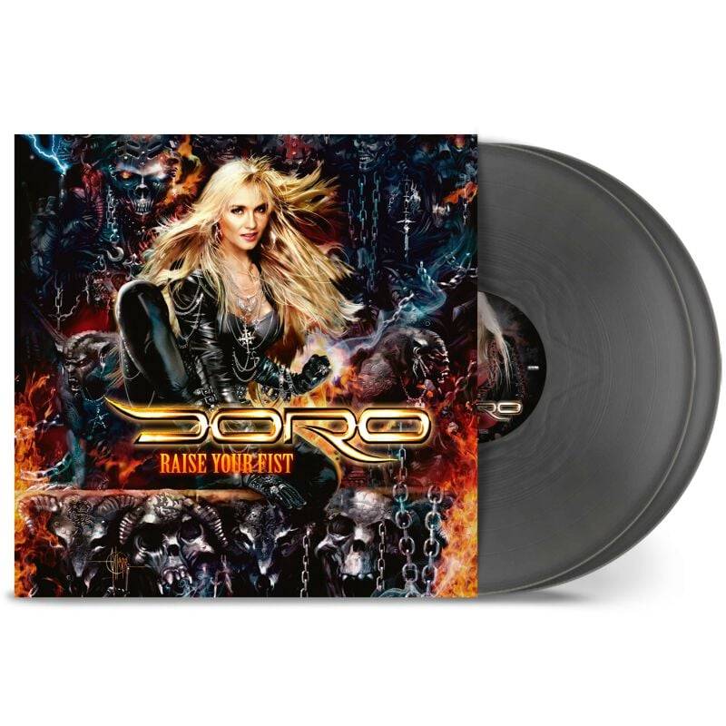 EMP "Raise your fist" LP von Doro